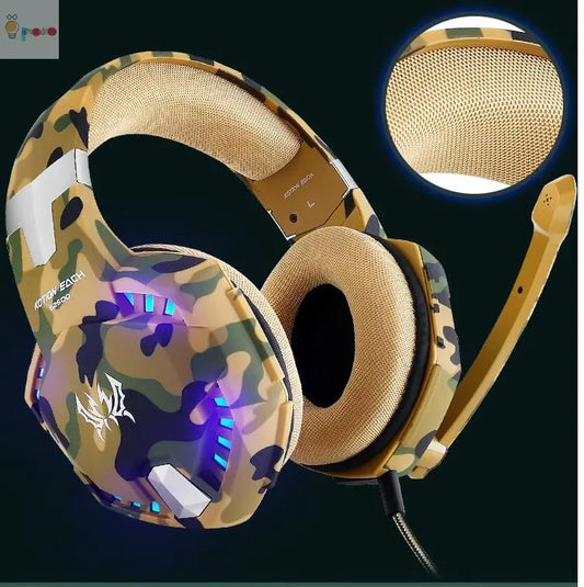 Camouflage computer headset My Store