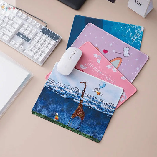 Cute Girl Computer Desk Pad Office Writing My Store