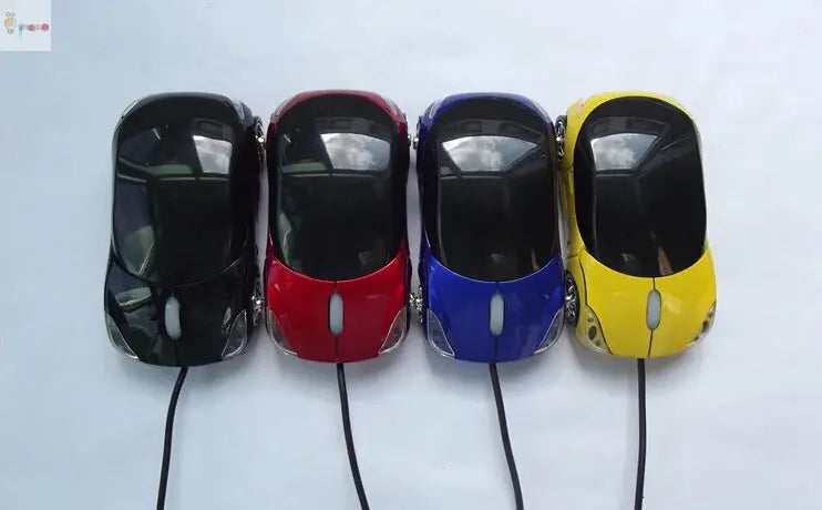 Korean version of wired cartoon car mouse My Store