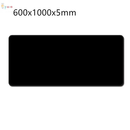 Large all black mouse pad Extended mouse pad My Store