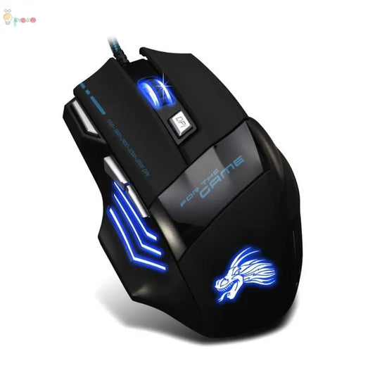 Professional Wired Gaming Mouse 5500DPI Adjustable 7 Buttons My Store