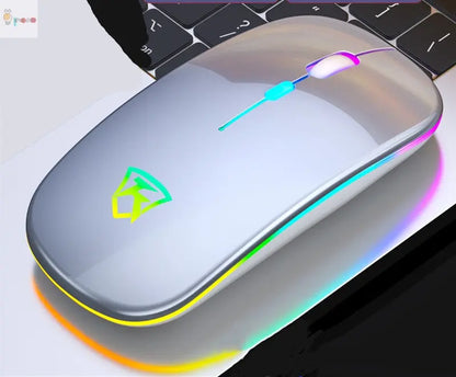 Ultra-Thin Glowing Silent Wireless Mouse My Store