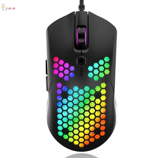 Wasp Lightweight Wired Hollow Hole Mouse Gaming Mouse My Store