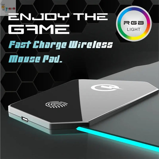 Water-repellent Cloth TYPC Interface Luminous Electric Actually Gaming Mouse Mat My Store